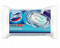 Доместос Запасной блок для унитаза "Атлантик 3 в 1" антиналет и гигиена 40 г