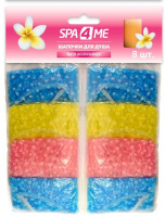 Шапочка д/душа Spa 4 Me набор 8 шт