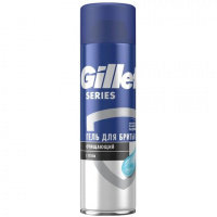 Gillette SERIES Гель для бритья "Очищене с углём" 200 мл