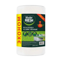  Полотенца рулонные Master FRESH хозяйственные ЭКОНОМ  в рулоне спанлейс 150 шт. 20*23см