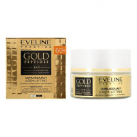 EVELINE GOLD PEPTIDES Омолаживающий крем-лифтинг 60+ с пептидами золота и керамидами 50мл 