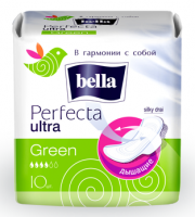 БЕЛЛА  Perfecta green драй 10шт зел.