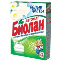 Биолан Стиральный порошок automat "Белые цветы" 350 г