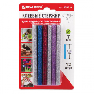 ������� ������� 7�100��, ������� � �������� (12��.) BRAUBERG /670319
