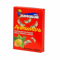 ДОМОВОЙ Антимоль пластины в коробочке 8шт Цитрус М015 798