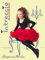 Колготки  капрон детские Инт. Bambini GRAPEVINE 60 - night 104-110 РАСПРОДАЖА !!!