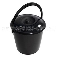 Ведро 10л с крышкой, Соло 462ск/Мартика