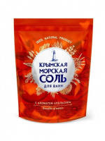 Соль для ванн  Селена Крымская морская соль 1100г Апельсин КС-94