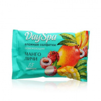 Влажные салфетки  15шт Day Spa Манго /Личи