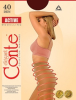 CONTE Active 40 bronzo/ бронза 5(XL) колготки  РАСПРОДАЖА !!!