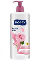Hobby Шампунь для волос Protein care "С экстрактом розы" 1000 мл