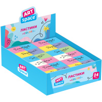 Ластик ArtSpace "Colors", прямоугольный, 44*22*11мм ER_44733