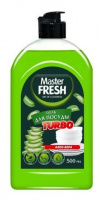 Master FRESH TURBO гель для мытья посуды "Алоэ" 500мл