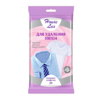 HOUSE LUX Влажные салфетки для удаления пятен (походит для все видов тканей)  20 шт