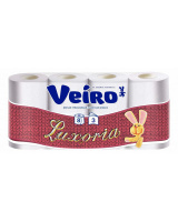 Veiro Luxoria Туалетная бумага 3 слоя 8 шт   