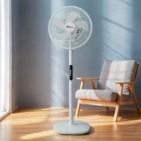 Вентилятор напольный SA-20W бел new