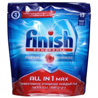Finish Ail in 1 Таблетки для посудомоечных машин 13 шт