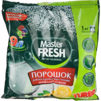 MASTER Fresh Порошок для посудомоечных машин 9 в1 1 кг