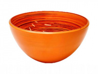 Салатник стекло 0,7л "Торнадо" (Оранж-Фиолет) 684