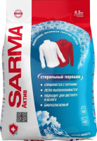 SARMA Стиральный порошок Актив "Горная свежесть" для всех типов стирки 4,5 кг