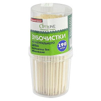 Зубочистки ОПТИКОМ 190шт*10/ 10-2018/Единорог