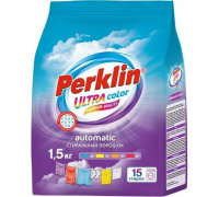 PERKLIN Стиральный порошок ultra color улучшенная формула , универсальный 1,5 кг