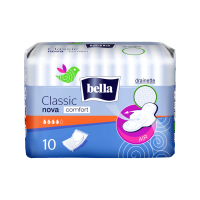 БЕЛЛА Classik Nova drainette comfort 10шт (с/крыл) СИНИЕ/6779 АКЦИЯ!!