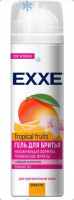 EXXE Гель для бритья женский SENSITIVE "Tropical fruits" 200 мл