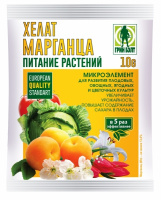 ХЕЛАТ Марганца, Удобрение для растений д/питания, пак 10гр 04-508/246 8276