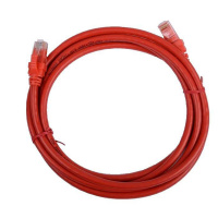 Патч-корд Hyperline PC-LPM-UTP-RJ45-RJ45-C5e-0.5M-RD, категория 5e, 0,5м, красный 1190