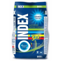 INDEX Стиральный порошок для всех типов стирки 800 гр.  