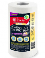  Салфетка Рулон INSULA Люкс 50 шт