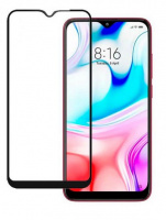 Защитное стекло для XIAOMI REDMI 8 3D ЧЕРНОЕ техпак FUMIKO 8362 Акция!!!Скидка!!!