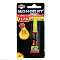 Клей AVIORA-МОНОЛИТ ГЕЛЬ ASD 3гр*12