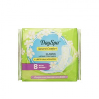 Day Spa Прокладки Natural Comfort Maxi "Цветочный аромат" (5 капель) 8 шт