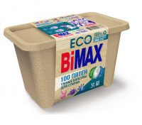 BiMAX Капсулы для стирки 100 пятен 12 шт / в уп.