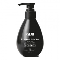 PSLAB Интенсивно отбеливающая зубная паста с бамбуковым углем и усиленной мятой, 200 мл/2221