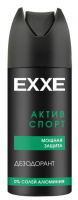EXXE Дезодорант мужской аэрозоль мощная защита "Актив спорт" 150 мл  