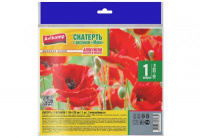 СКАТЕРТЬ Avikomp одноразовая п/э 110*220 с рис. Маки/ 2339 