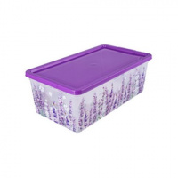 КОРОБКА пласт 5,5л Lavender 51144 /Полимербыт